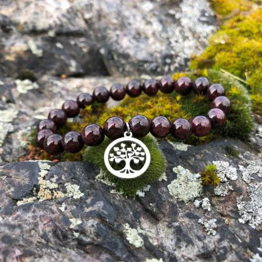 Minerální náramek - GRANÁT